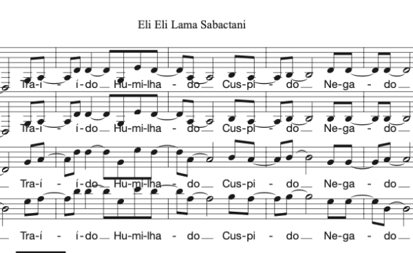 Partitura para Coral - Eli Eli Lama Sabactani (Coral Kemuel) - Image 2