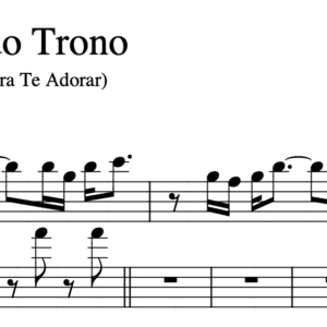 Partitura Naipe de Metais - Diante do Trono (Fernandinho)